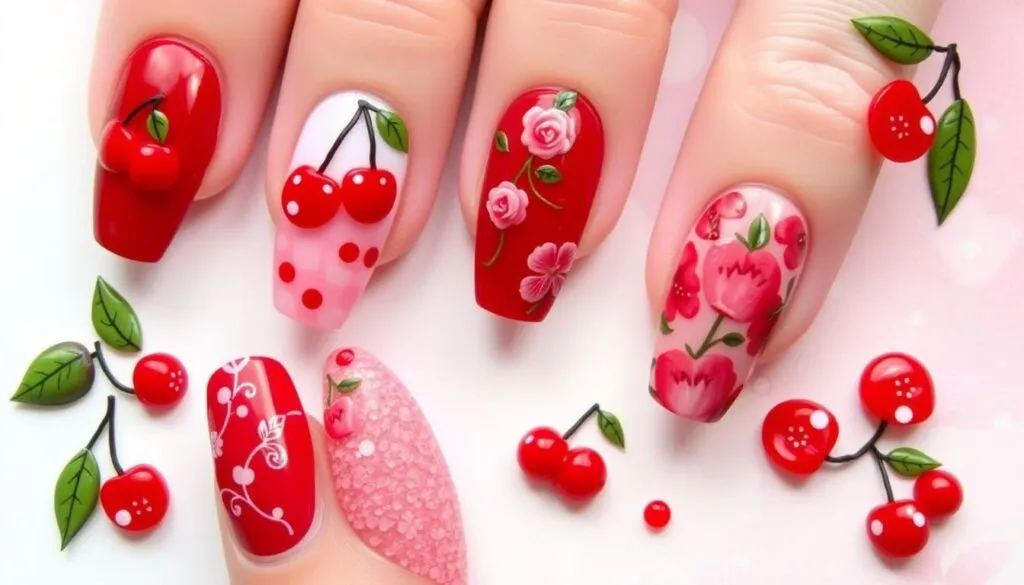 Discover Your Dream Cherry Nails Inspo—Take the Style Quiz!